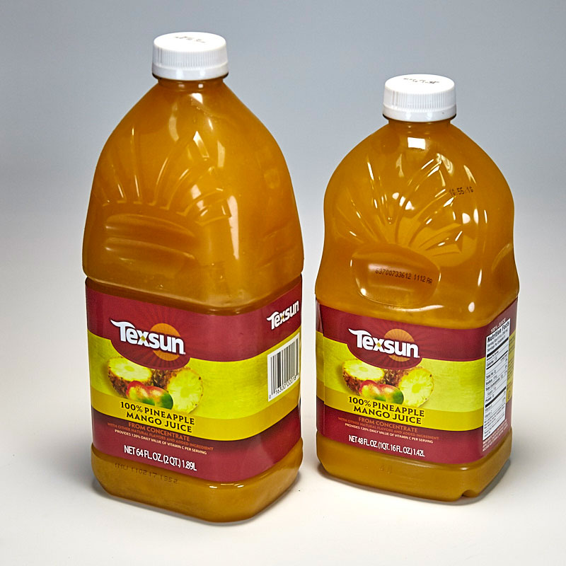 Texsun 100% piña jugo de mango