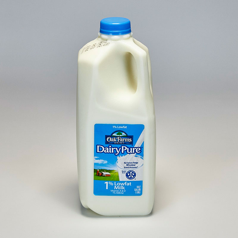 DairyPure 1% Lowfat Milk - Half Gallon 